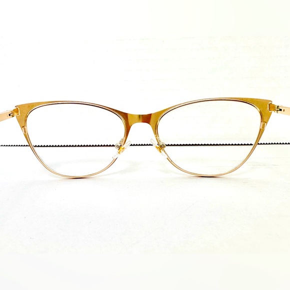 Sofia Vergara Foster Grant gold frame cat reading glasses readers 1.75 NWOT - Picture 3 of 8